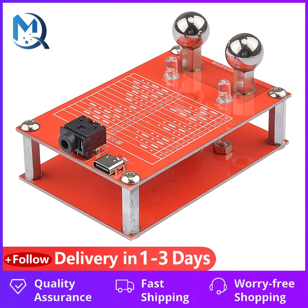 

USB Type-c DC 5V CW Morse Telegraph Touch Sensitive Automatic Key Module