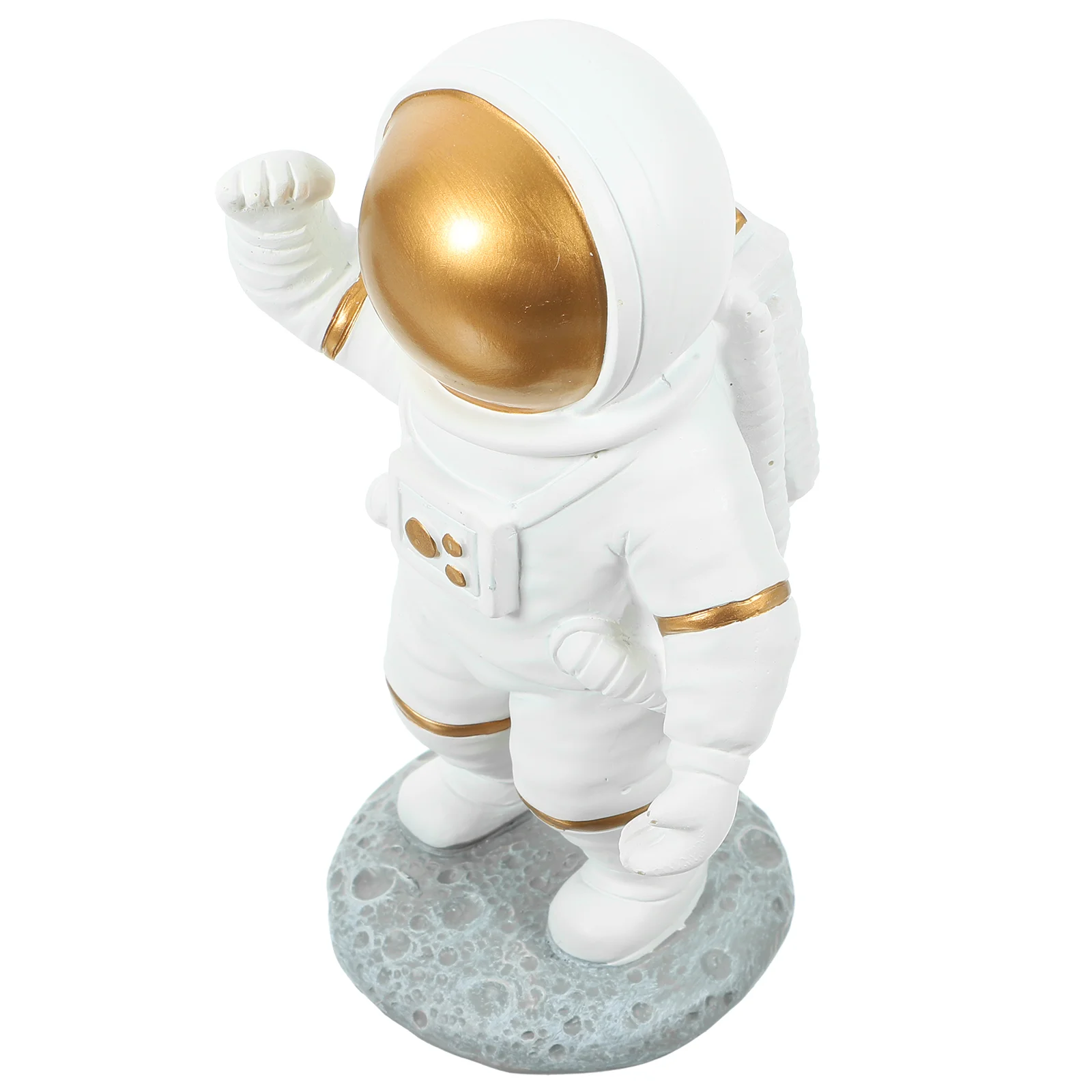 

Tabletop Small Astronaut Figurine Cartoon Small Astronaut Statue Resin Spaceman Model Decoration