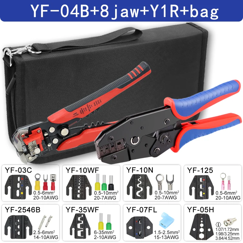 

Плоскогубцы YF-04B YEFYM для кабельных клемм