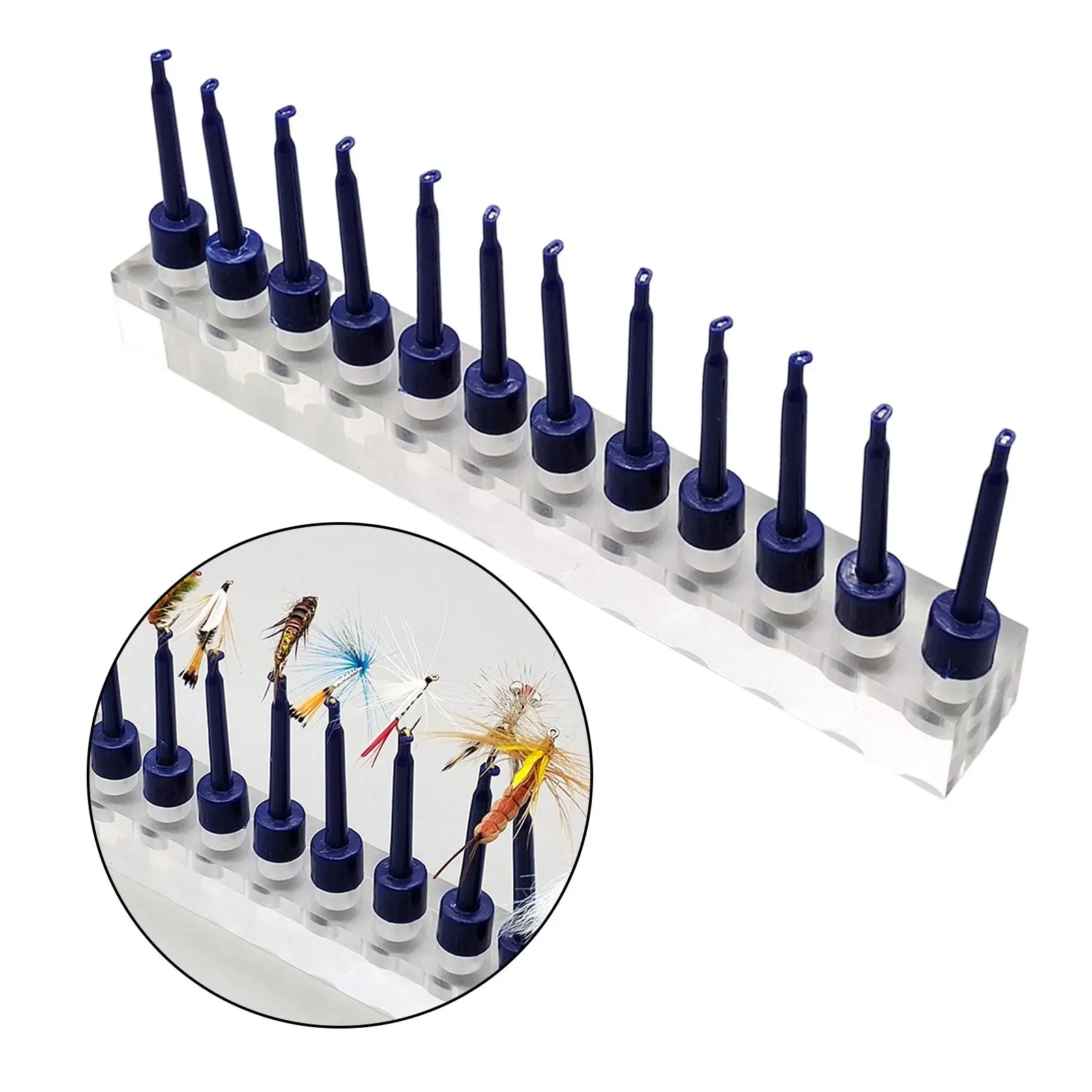 

Fishing Lure Display Holders Spare Sturdy for Fishing Hooks Fly Fishing Lure