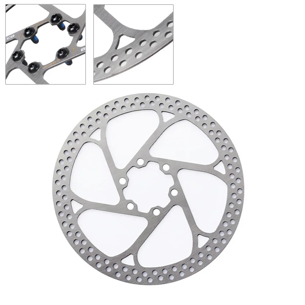 

Durable Bicycle Brake Rotor Mountain Bike 163g 1set 420 Stainless Steel
