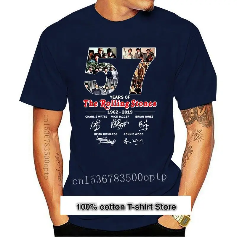 

Camiseta negra de Rock N Roll de 57 ° юбилей, 2021