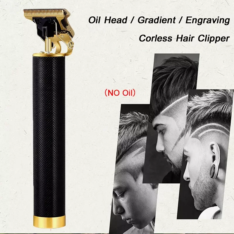 

NEW2023 Skeleton Cordless Trimmer Hair Clipper Machine Professional Hair Cutting Machine Hair Scissors For Home Appliances