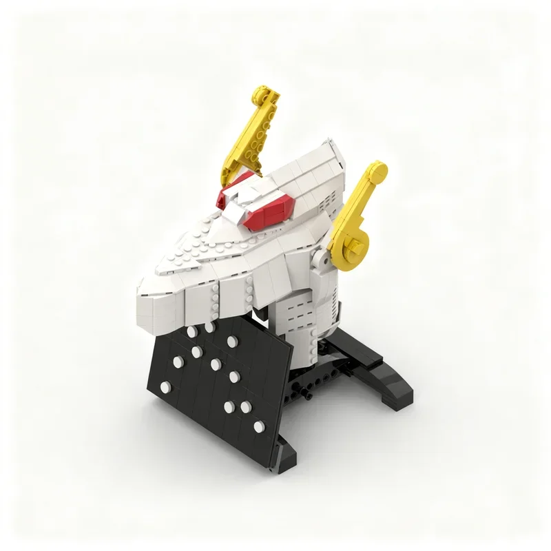 Набор для сборки MOC «Шлем Пегаса» из 438 деталей, модель персонажа из Saint Seiya, конструктор, рождественский подарок, игрушка, архитектурная модель, идея для творчества, развивающая игрушка (art.: 3920db785dbda) - 3920db785dbda