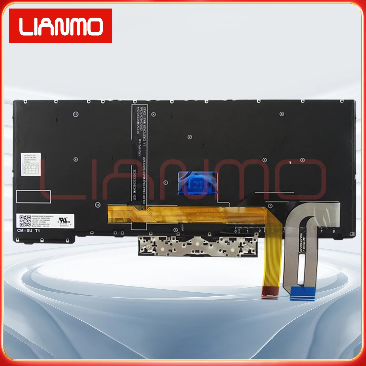 Ивритская клавиатура для ноутбука подходящая Lenovo ThinkPad T14 GEN1 GEN2 P14S серебристая