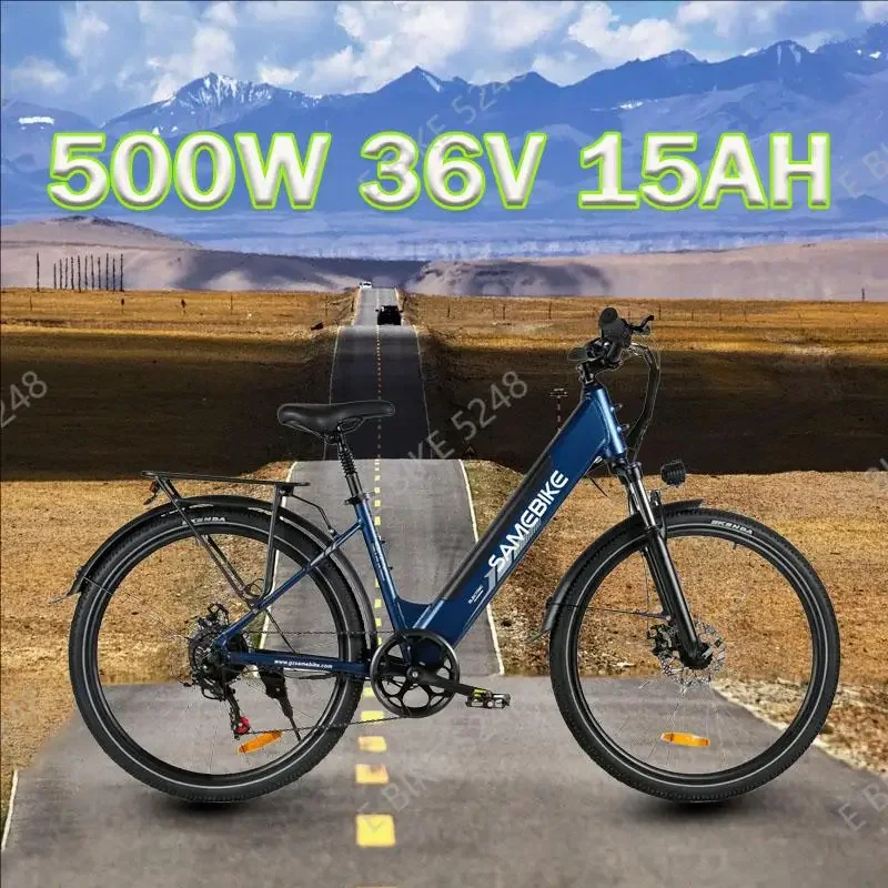 Электровелосипед 2024 SAMEBIKE RS-A01 Pro 500W 36V 15Ah 27 5 дюйма