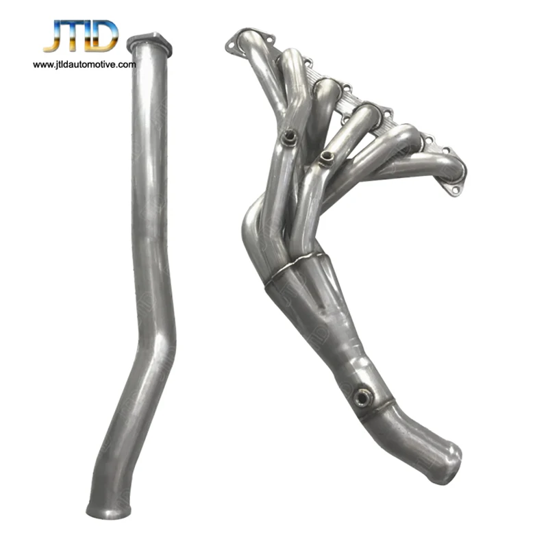 

JTLD High Quality Power Twisted 304 Stainless Steel Exhaust Header Manifold For Nissan Patrol TB48