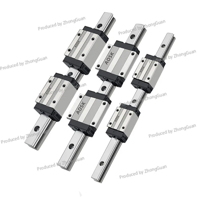 Высокоточная линейная направляющая Высокая и низкая сборка Линейная MGN/MGW
