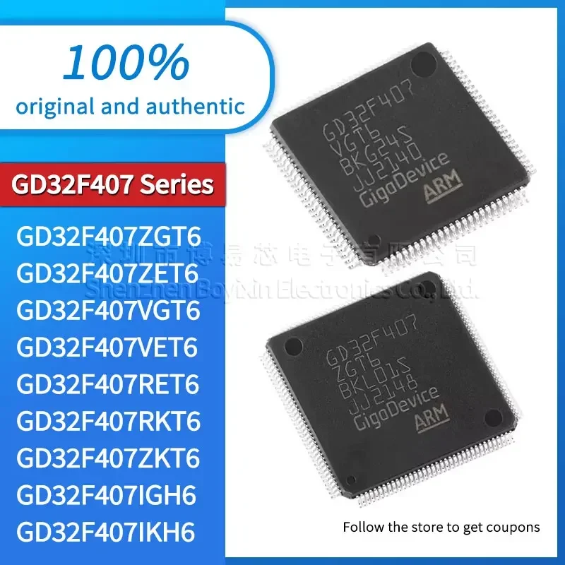 USB-гаджет GD32F407IGH6 GD32F407ZKT6 GD32F407RKT6 GD32F407RET6 GD32F407VET6 GD32F407ZGT6