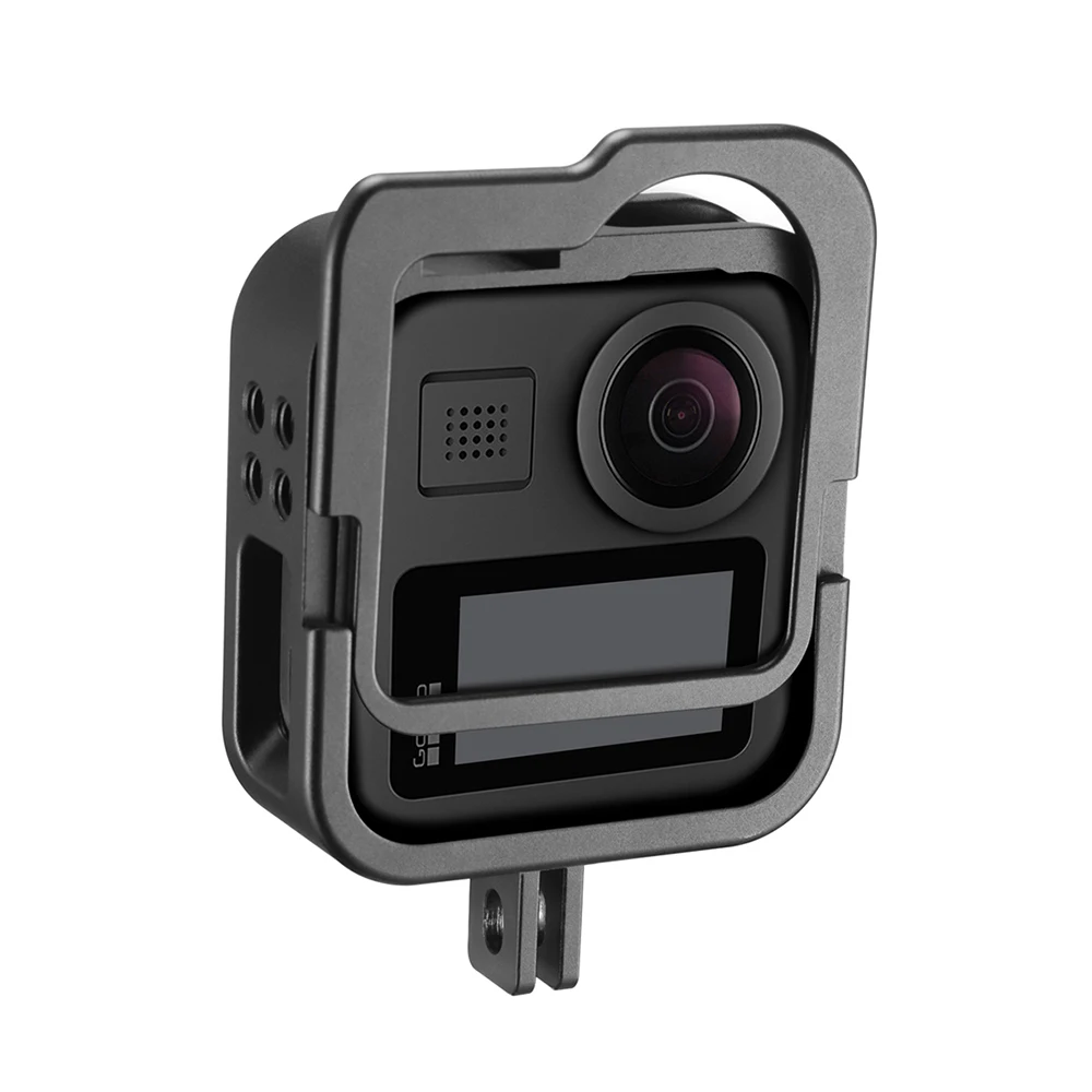 Защитный чехол UURig для камеры GoPro MAX металлическая подсветка Холодный башмак
