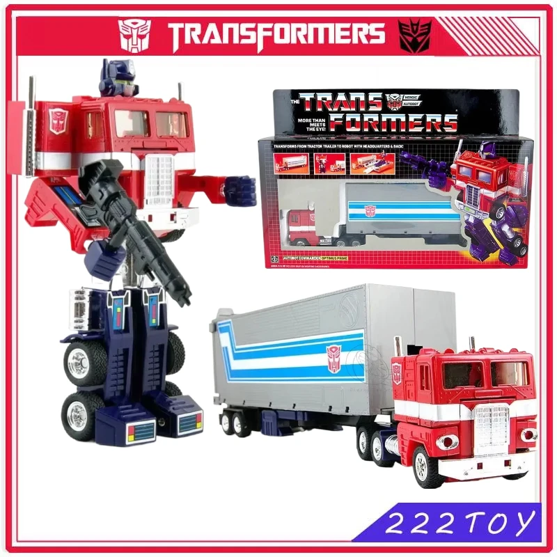 Фото В наличии игрушки-трансформеры Classic G1 Reissue 84-86 KO Autobot Commanoer Optimus Prime аниме фигурки игрушки-роботы подарки хобби №1
