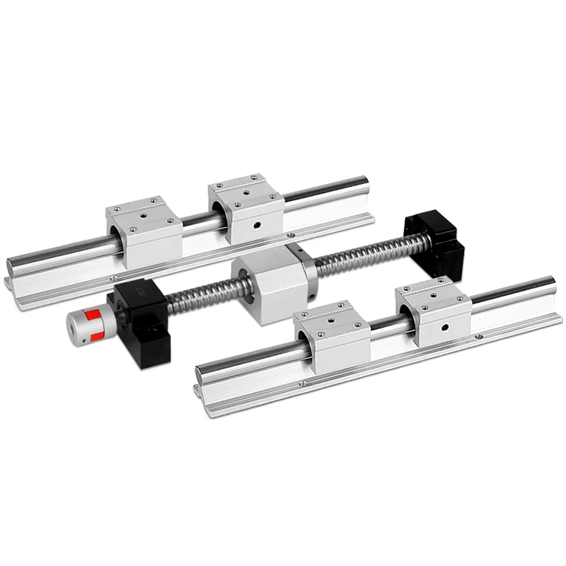 Шариковый винт SBR SFU1605 + 2 шт. линейных направляющих SBR16 L400 мм + 4 шт. SBR16UU + держатель BK12 и BF12 + Соединитель 8*10