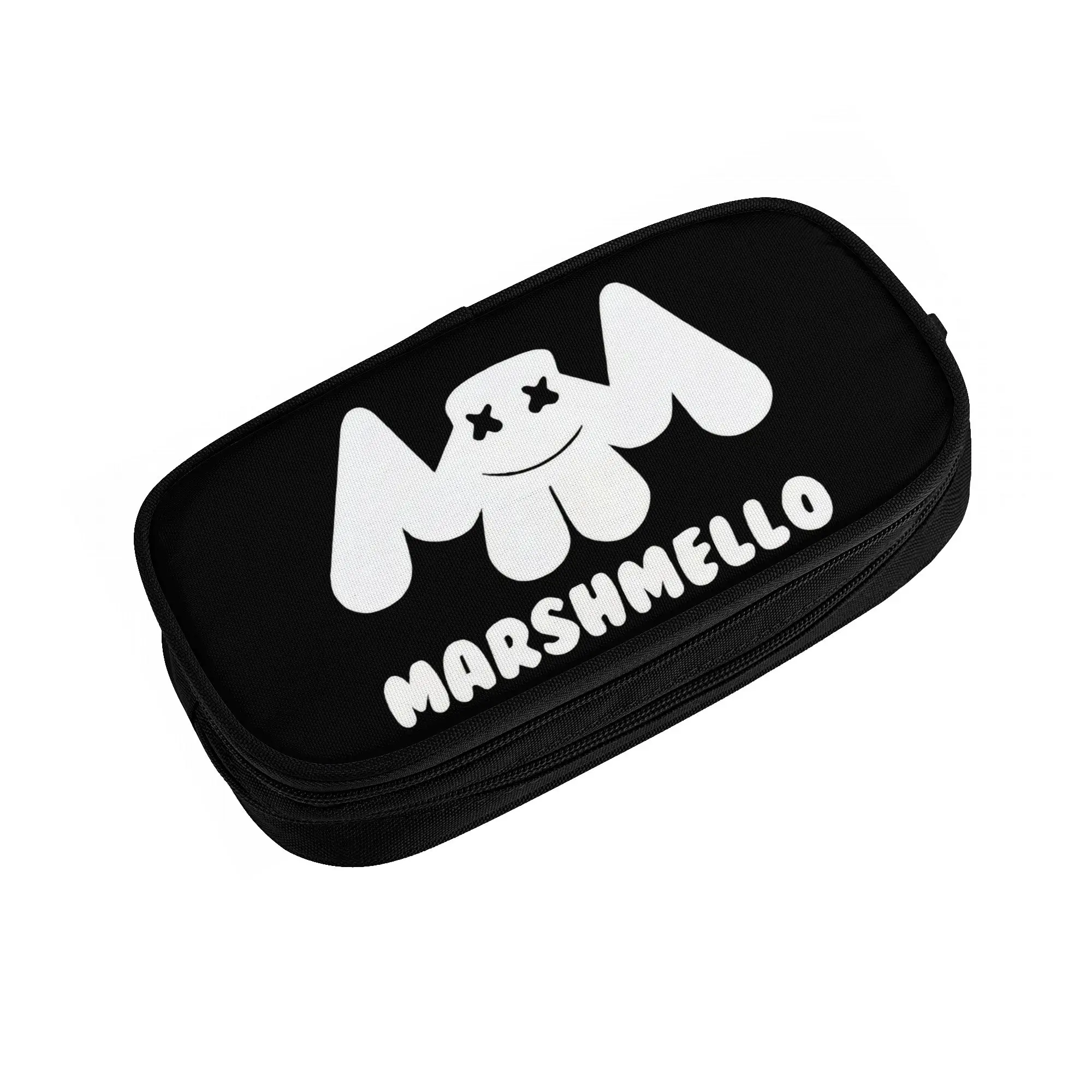 Фото Американский производитель электронной музыки и диджей Marshmellos, милые пеналы для девочек и мальчиков, пенал большой вместимости, канцелярские принадлежности для студентов №2