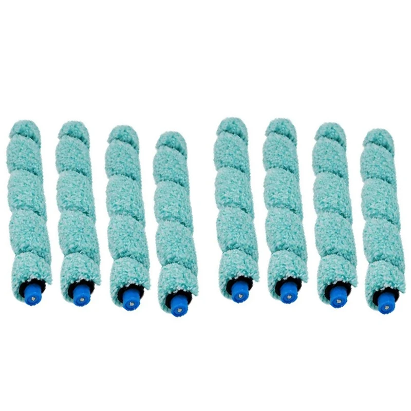 

Floor Washing Robotic Cleaner Main Brush Replacement for Ilife W400 Floor Washing Robot Parts Accessories, 8PCS