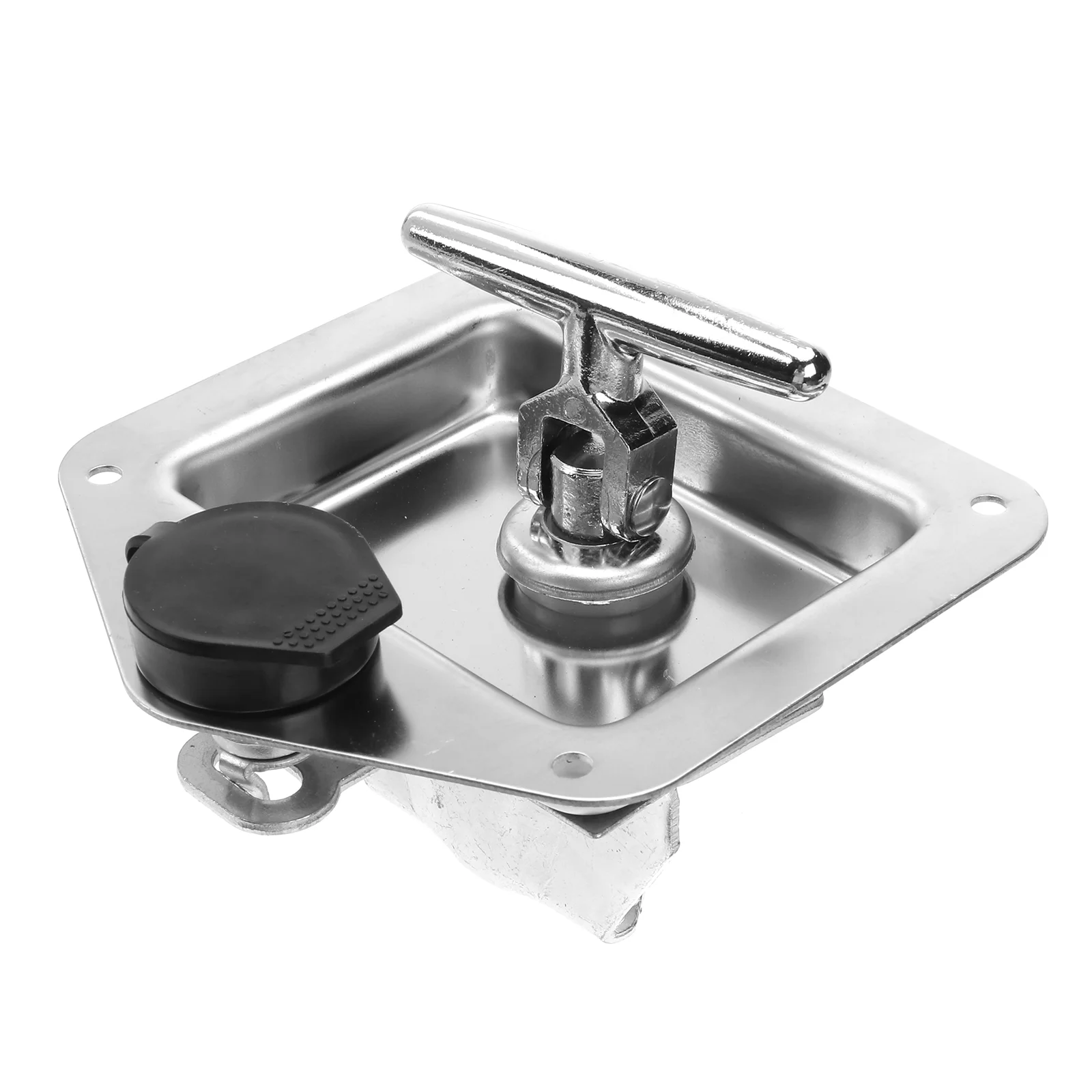 

2Pcs Car Truck Trailer Camp T- Handle Lock Tool Stainless Steel Keys Truck Toolbox ( and Black )