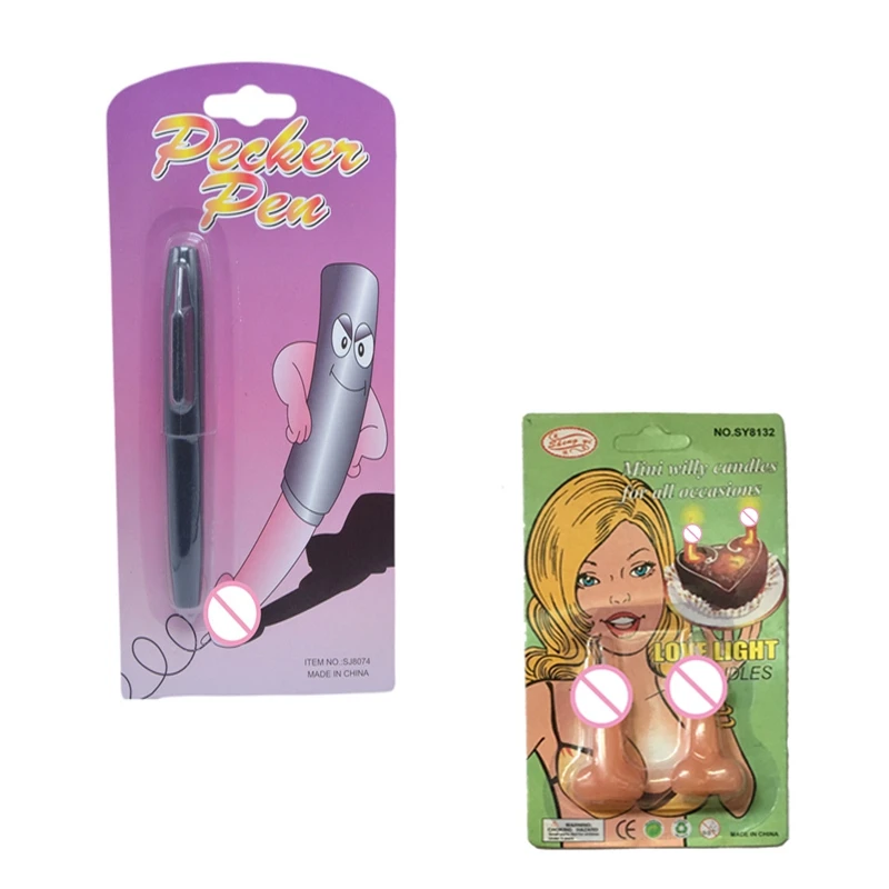 1 пара мини-свечи для любого повода игрушки куриных вечеринок |