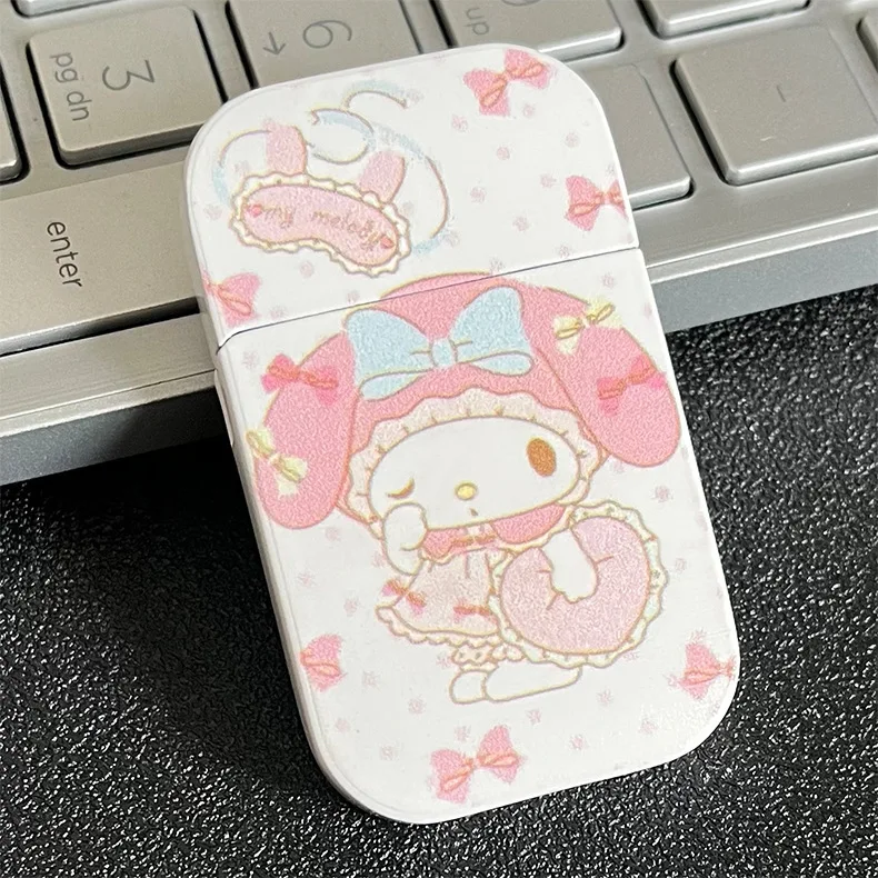 

Creative Metal Cigarette Lighter Windproof Pink Flame Jet Torch Lighter Visible Gas Window Lighter Special for Ladies Cute Girls