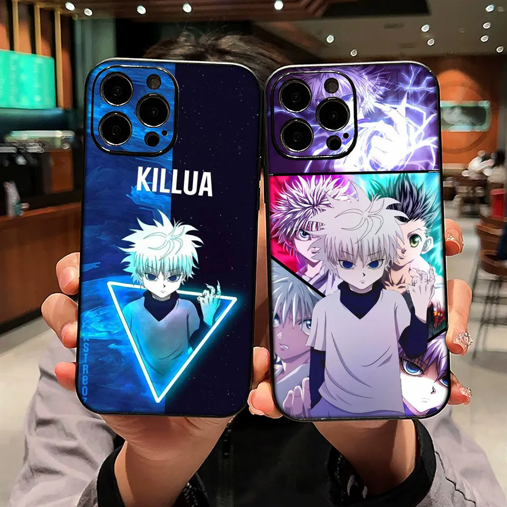 Чехол Killua Hunter X Gon Freecss HXH для Samsung Galaxy S25 Pro S23 S22 S24 FE Ultra S10 Plus A05 A06 A15 A16 A26 A35 A36