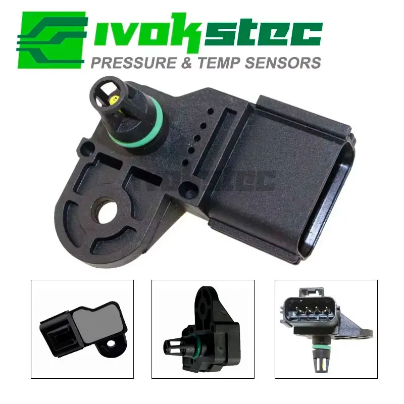 Датчик давления турбонаддува впускного воздушного коллектора 3 бара для Ford Transit 2,2 2,4 3,2 TDCi 06-14 0261230225 1503280   6C119F479AB