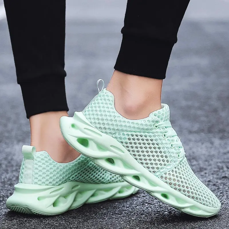 

breathable summer Men's Sports Shoes Breathable Trainers White Sneakers Man Tenis Shoes Man Sport Running Shoes Men's Gym