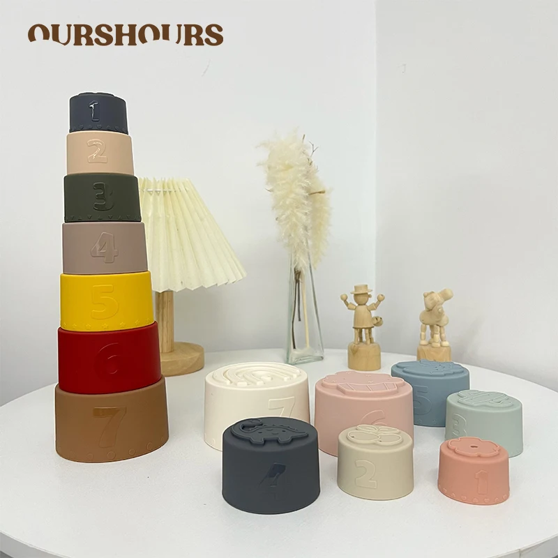 

Детский силиконовый конструктор для ванной, без бисфенола А