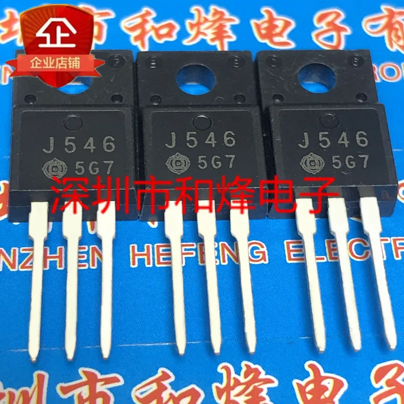 

5 pieces J546 2SJ546 TO-220F -60V -15A