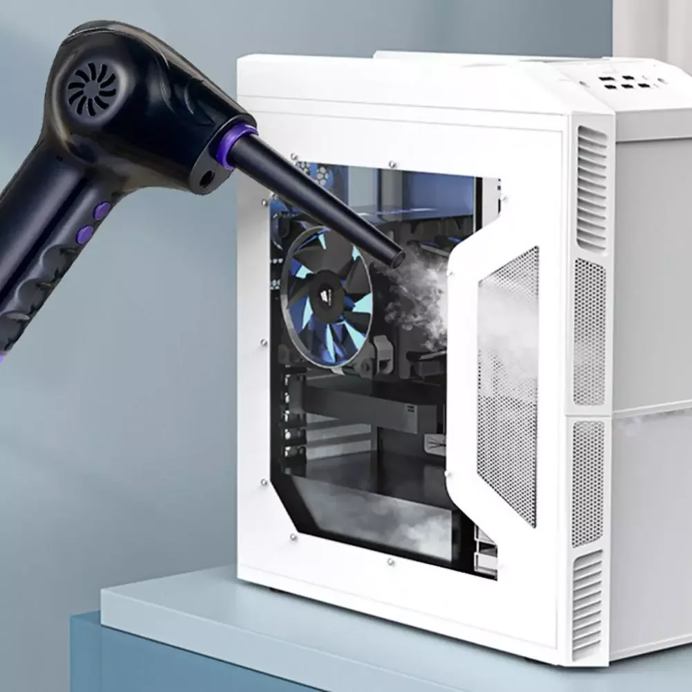 

Wireless Air Duster Handheld Dust Collector Rechargable Large Capacity Portable For Laptop Car Clean Compressed Air Blower Gun