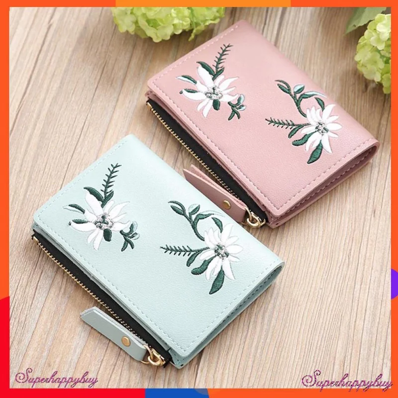 

Women Vintage Purse Short Purse Wallet Short Clutch Wallet