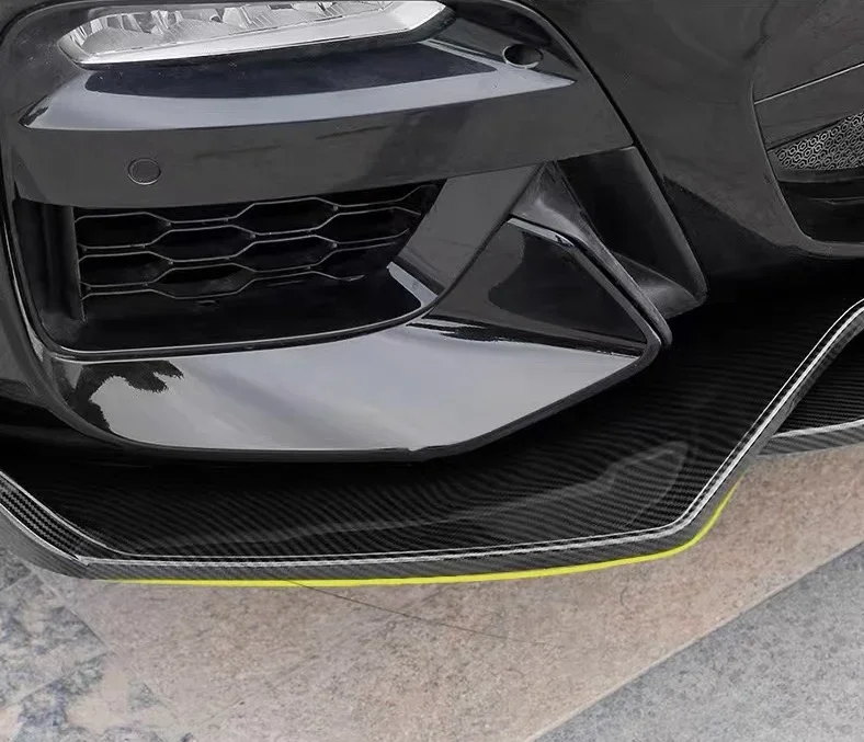 Для BMW X3 X4 M40 G01 G02 2017-2021 M-спортивные комплекты для переднего бампера губ сплиттер с