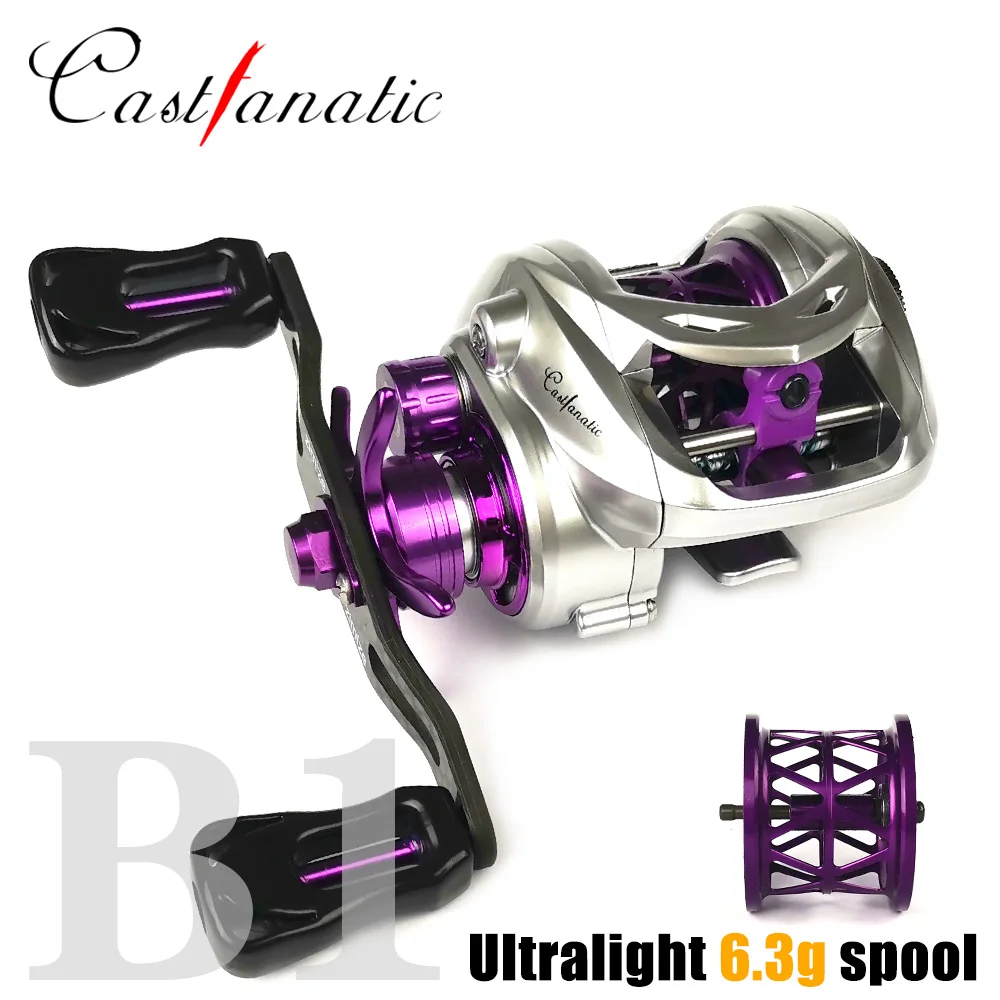 6.3g Spool CASTFANATIC B1 BFS Baitcasting Finesse Fishing Re