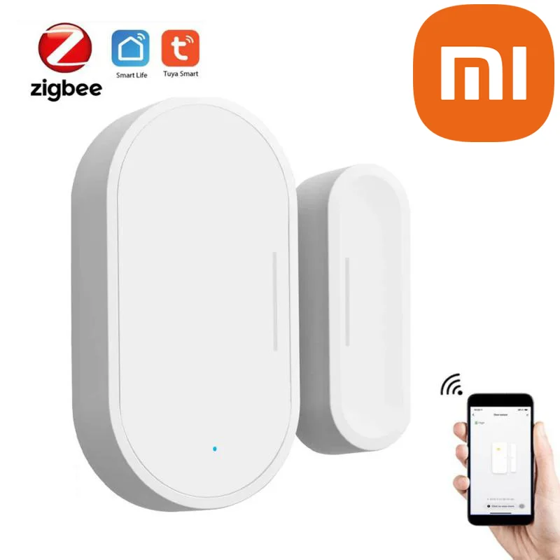 

Датчик открытия окон и дверей XIAOMI Zigbee, умный датчик безопасности, совместим с Alexa Google, бытовые инструменты, 1 шт.