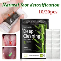 10pcs new dropshipping deep cleansing detox foot patch for stress relief improve sleep body oxins detoxification slimming