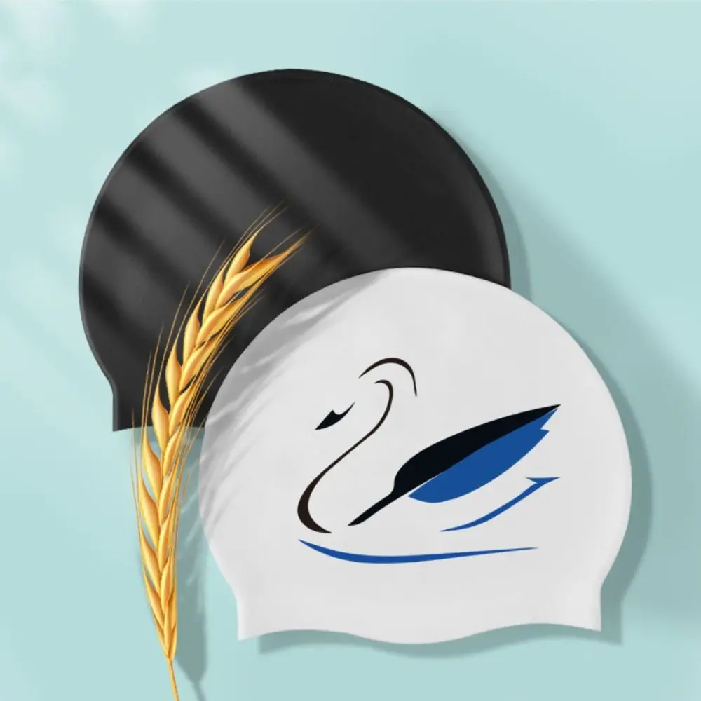 Водонепроницаемая силиконовая шапочка для плавания защита ушей