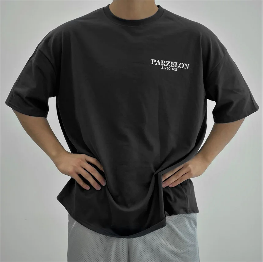 

Sports Short Sleeve Men Fitness Running Training Loose