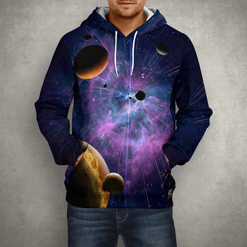 

Худи мужское/женское с 3D-принтом космоса, Вселенной, звездного неба, галактики, Млечного Пути, земли, модный крутой пуловер, повседневные топы унисекс для мальчиков и девочек