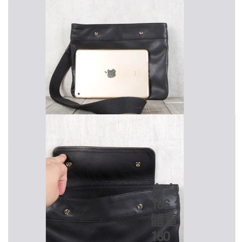 Высококачественная сумка-мессенджер из воловьей кожи повседневная сумка через