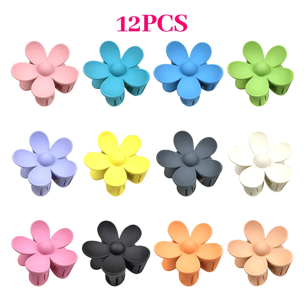 

12 шт., женские фиксирующие головные уборы в форме цветка