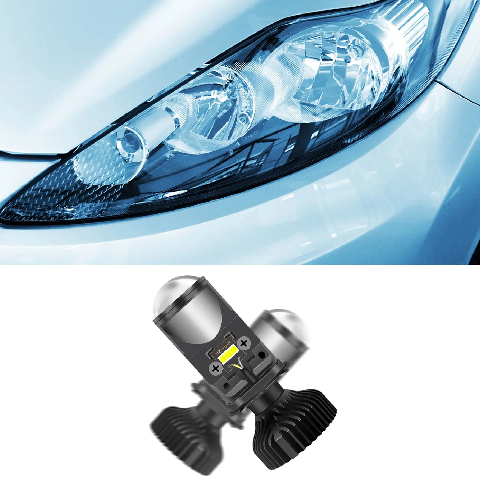 Автомобильные светодиодные фары серии 2022 Gm лампа встроенный луч