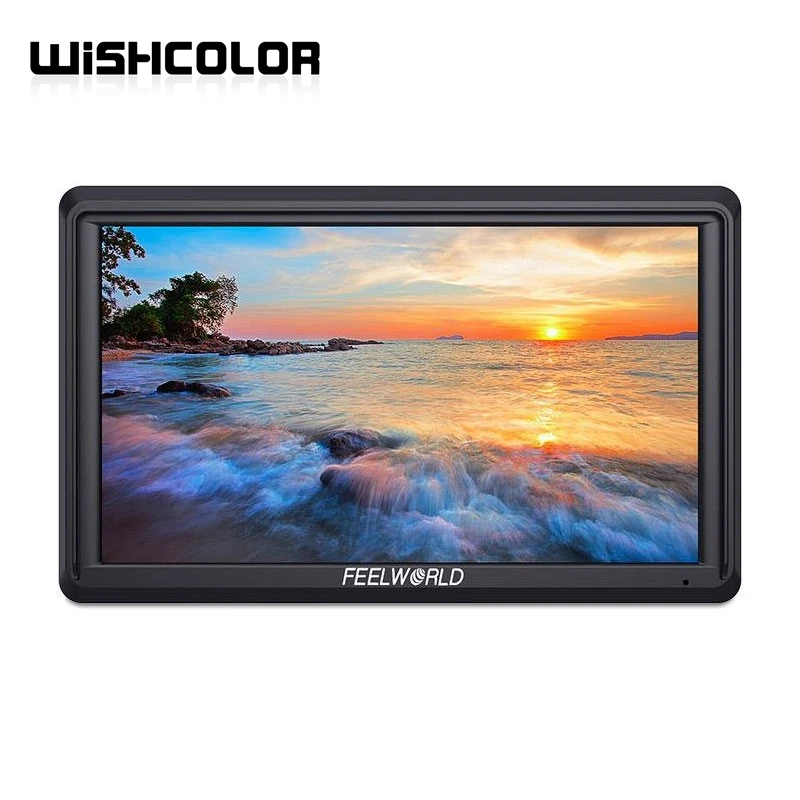

Wishcolor Feelworld FW568 V3 полевой монитор для камеры DSLR 6 дюймов IPS Full HD1920x1080 Поддержка выхода HDMI