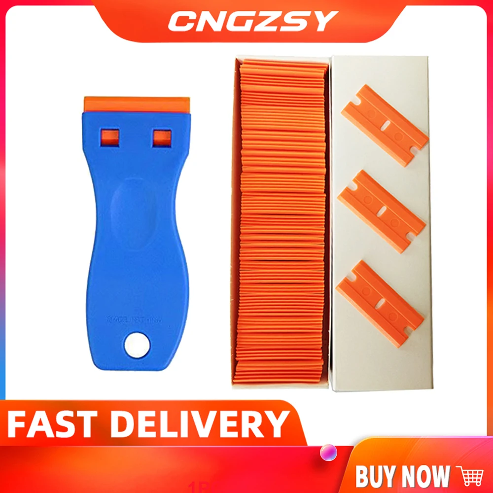 

Glass UV glue scraper sealant tool Cleaning blade for Window tile Car Carbon film Sticker Razor Glue Remover Knife E17B+E14