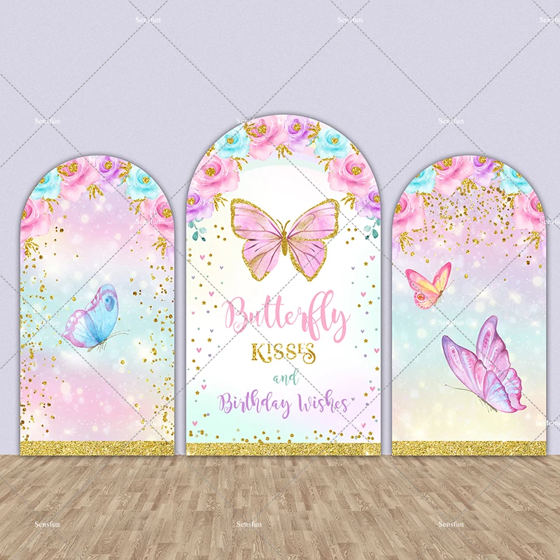 Декоративный Настенный Чехол с изображением золотых точек и цветов |