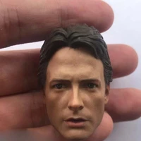 16 scale marty head sculpt michael j fox head carving model toy action figure collection