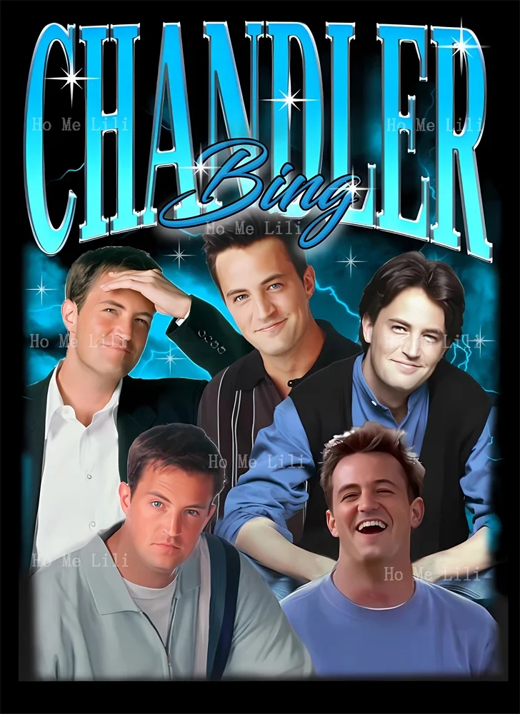 Ретро Чандлер Bing винтажный Мэтью Перри постер фланелевое одеяло для кушетки