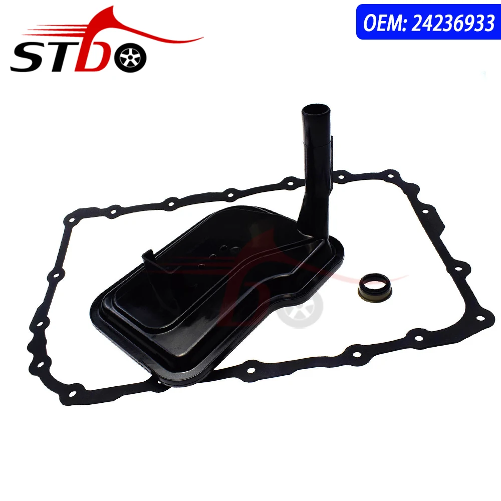 

24236933 24250364 24251707 фильтр трансмиссионной жидкости и прокладка масляной кастрюли для GM Cadillac CTS передняя фара для Chevy Express GMC Savana Hummer H2