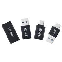 4pcslot otg data 10gbps adapter for laptop phone to usb3 0 type a female usb 3 1 type c male female