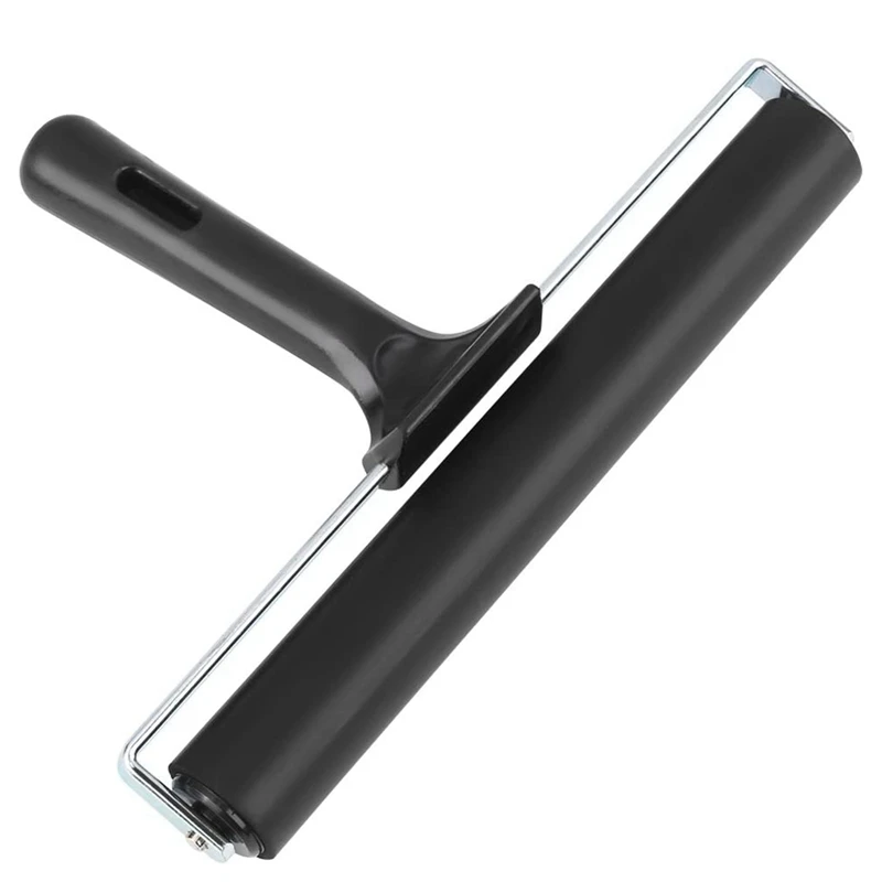 

Rubber Roller Paste Roller Paint Roller Ink Applicator Art Craft Oil Painting Tool, 8 Inch Roller
