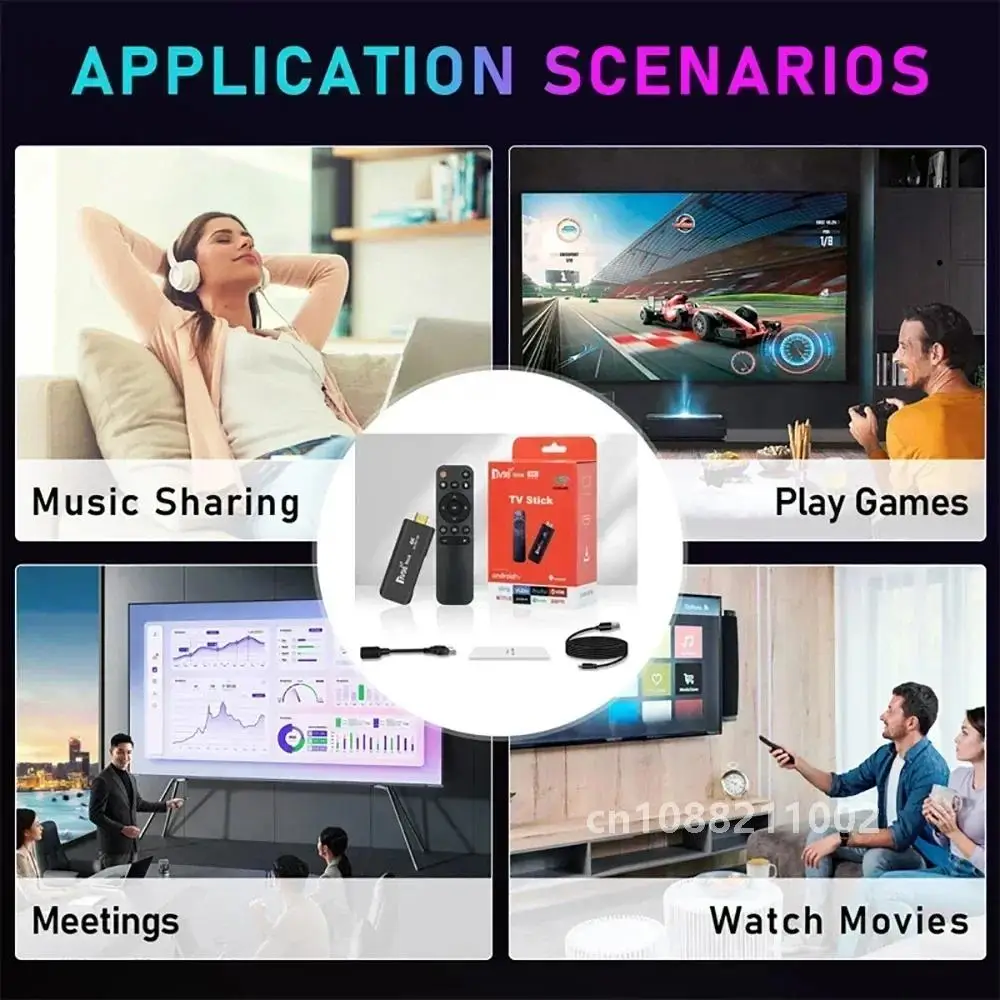 ТВ98 RK3228A Smart TV Stick Android 7.1 2.4G/5G двухдиапазонный WIFI 4K HD 8 ГБ/16 ГБ медиаплеер
