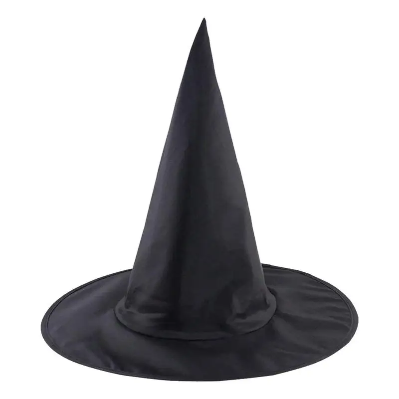 

Halloween Witch Hat Black Oxford Fabric Halloween Women Witch Hats Halloween Christmas Party Cosplay Decoration Witch Hats