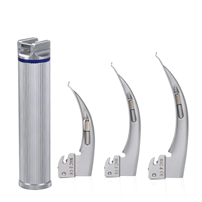 Медицинская анестезия для взрослых ларингоскоп оральное зеркало светодиодная