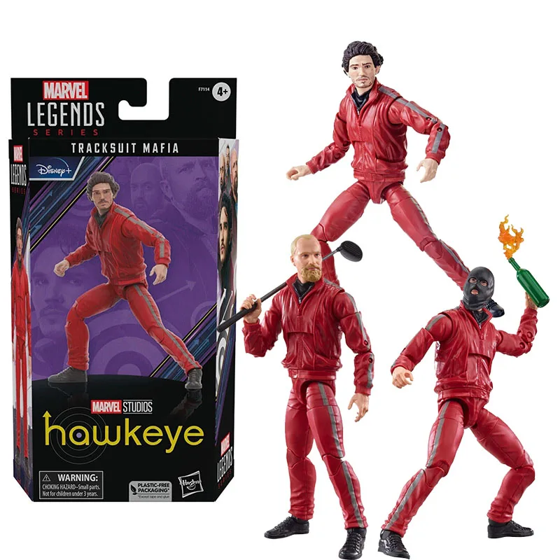 

Спортивный костюм Hasbro серии Marvel Legends Hawkeye, фигурка мафии, Коллекционная модель игрушки 6 дюймов